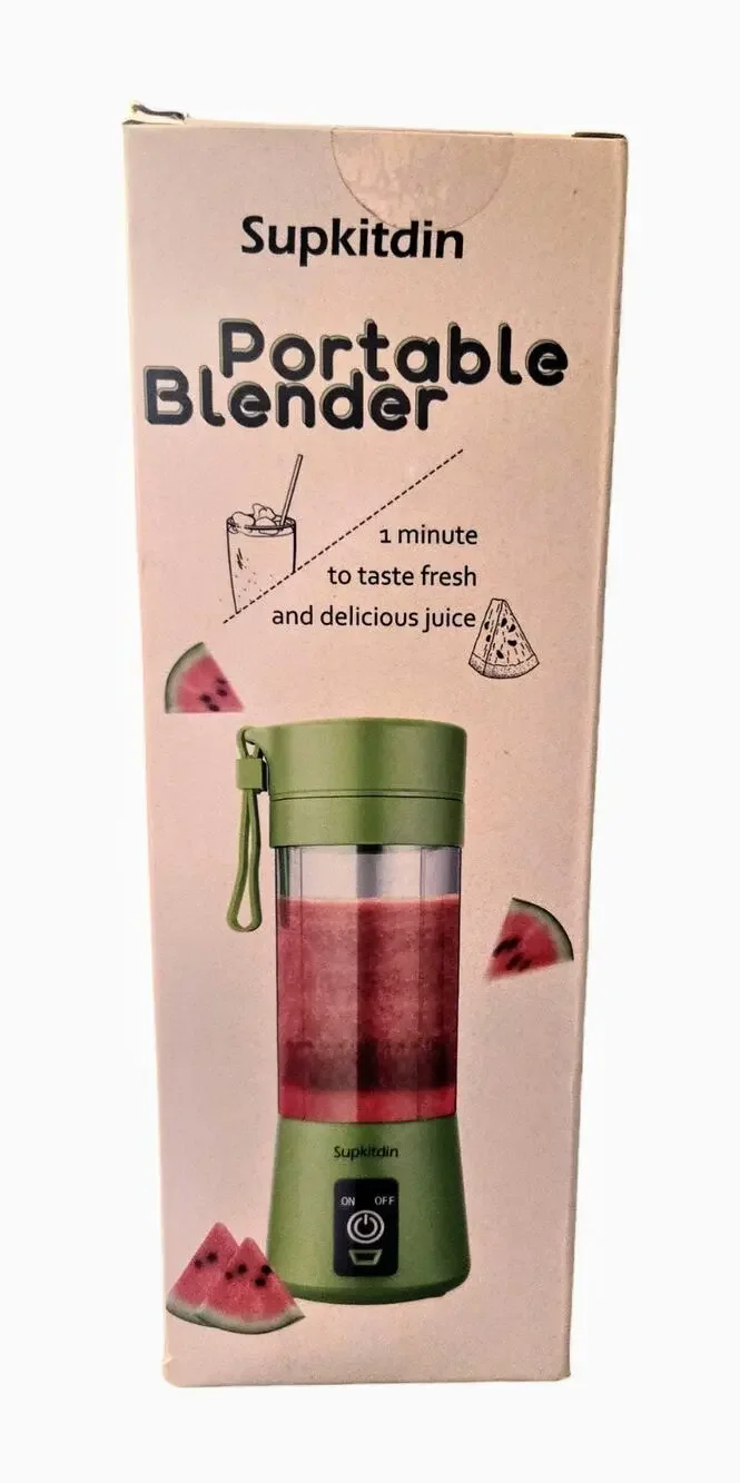Portable Blender Juicer USB Rechargeable Mini Household Mixer Smoothies NEW